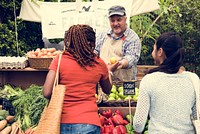 People Organic Market Festive Healthy