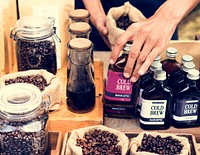 Begin a new day with organic coffee product