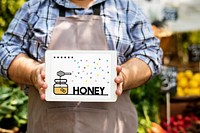 Sweet Honey Nature Organic Food Nutritious Graphic