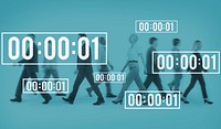 Lifetime Stopwatch Management Duration Countdown Concept