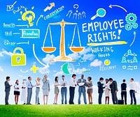 Employee Rights Employment Equality Job Business Communication Concept