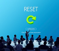 Reset Restart Back Beginning Concept