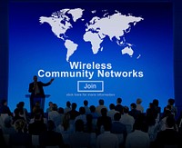 Wireless Community Networks Connection Globalization Technology Concept