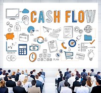 Cash Flow Banking Finance Commece Business Concept