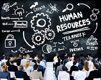 Human Resources Employment Teamwork Business Seminar Conference Concept