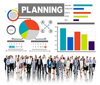 Diversity Business People Planning Startegy Vision Concept