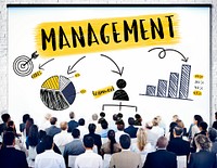 Management Strategy Planning Branding Chart Concept