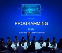 Programming Data Development Device Digital Concept