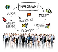 Investment Money Assessment Economy Market Trade Concept