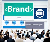 Business People Brand Seminar Concept
