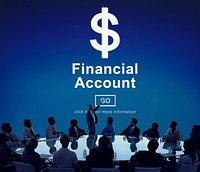 Financial Account Dollar Sign Go Concept