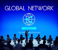 Global Network Globalization Technology Connect Concept
