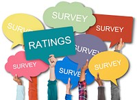 Survey speechbubbles