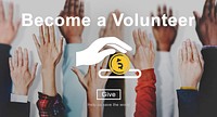 Charity Volunteer Help Aid Donate Concept