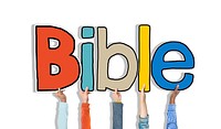 Group of Hands Holding Letter Bible