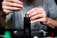 Tinkering with a vape