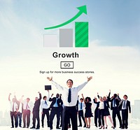 Growth Improvement Success Development Website Concept