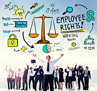 Employee Rights Working Benefits Skill Career Compensation Concept