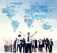 Customer Satisfaction Reliability Quality Service Concept