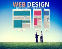 Web Design Network Website Ideas Media Information Concept