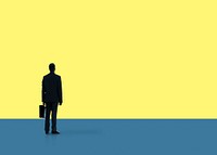 Businessman Professional Occupation Looking Standing Concept