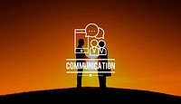 Global Communications Connection Discussion Interaction Concept