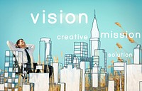 Vision Mission Solution Creative Imagination Improve Concept