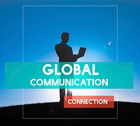 Businessman Technology Connection Communication Concept