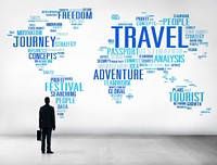 Travel Explore Global Destination Trip Adventure Concept