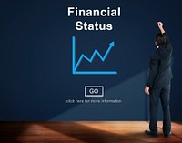 Financial Status Money Cash Growth Analysis Concept