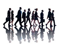 Business People Corporate Walking Travel Concept