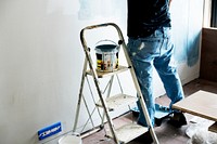 Room interior renovation indoor paint
