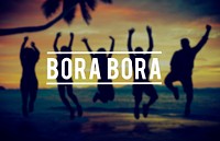 Bora Bora Island Summer Beach Party Concept