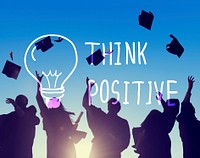 Think Positive Attitude Optimism Inspire Concept