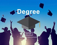 Degree Education Diploma Ediucation Level Concept