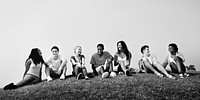 Students Friendship Team Relaxation Holiday Concept