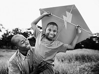 African Family Happiness Holiday Vacation Activity Concept