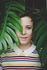 Beautiful woman portrait