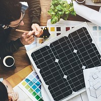 Solar Cell Energy Environmental Power Generator Concept
