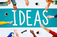 Ideas Mission Vision Creative Tactics Concept
