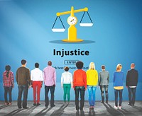Injustice Inequity Conflict Rebellion Antagonism Concept