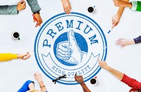 High Quality Guarantee Badge Logo Premium Concept