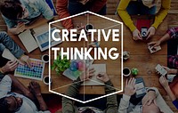 Creative Thinking Different Cube Graphic Concept