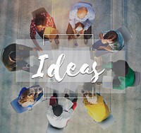 Imagine Create Curate Conceptualize Ideas Concept
