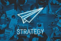 Business Startup Strategy Launch Concept