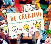 Be Creative Design Inspiration Invention Concept