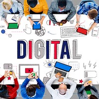 Digital Online Technology Innovation Electronics Concept