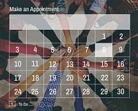 Calendar Agenda Appointment Meeting Memo Concept