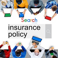 Insurance Policy Claim Protection Security Concept