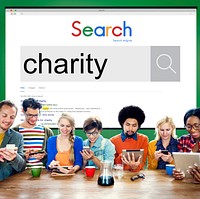 Charity Donate Giving Help Assistance Support Concept